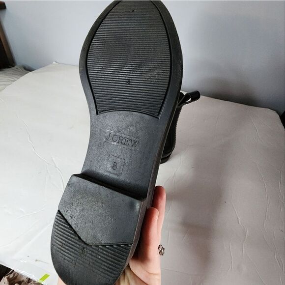 J Crew rain boots women's size 8 black - Picture 2 of 4